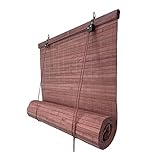 thesecrethome.es - Estor de Bambú 100% Natural - Persiana Enrollable - Ahorra energía y...