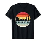 Retro Vintage A Juego Con De Leicester Camiseta