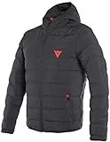 Dainese Down-Jacket Afteride, Chaqueta Impermeable Moto, negro, l