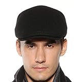 SOIMISS Gorra de Boina Plana de Lana para Hombre Gorra de Vendedor de Periódicos Ivy...