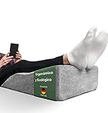Well B4 Almohada para piernas con Varices PLANO - Cojin reposapiernas, dolor de espalda y...