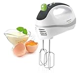 Taurus Prima - Batidora amasadora de repostería. 300W. 5 velocidades + Turbo. 2 tipos...