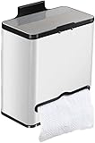 Botes de basura Botes De Basura, Cubo De Basura De Cocina Colgante, Acero Inoxidable +...