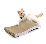 Conlun - rascador Gato Carton con Textura Premium para rayar, Duradera, Reversible