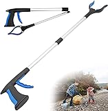 Keyck Pinzas Larga Alcanzar 81cm Herramienta de Captura Cabezal Giratorio de 360 °...