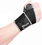 Muñequeras, Deportivas Ajustable Transpirable Para Mujeres y Hombres Talla Única se...