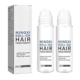 Rodillo De Crecimiento ScalpRevive Min_oxidil, Rodillo De Crecimiento Del Cabello, Para...