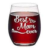 Joymaking Regalos para el día de la madre, copa de vino sin tallo, regalos de cumpleaños...