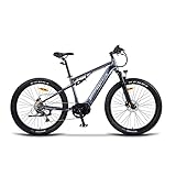nakxus Bicicleta eléctrica 27M201 E Bike de 27,5' Fat Tire E-Bike con Motor Central máx....