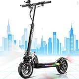 HITWAY Patinete Eléctrico para Adultos con Motor de 800W 48V, Autonomía 30-40KM, Máxima...
