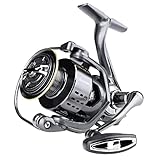 ASUVUD Carrete de Pesca Giratorio 2000-7000 Ultraligero Arrastre máximo 15 kg 5.2: 1...