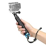 SHOOT Palo Selfie Stick Monopod de Telescópica Ajustable de Aluminio para Hero 8 Hero...