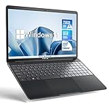 SGIN 15,6' Ordenador Portátil Windows 11 Home, 8GB RAM 256GB SSD ROM PC Portátil (1TB...
