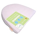 PEKITAS - Cojín Antireflujo Almohada Abdominal Inclinada Cuña 33 x 25 cm Embarazo, Color...