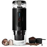 Máquina de Café Espresso Portátil, 18 Bar, 12 V, Cafetera Eléctrica para Coche,...