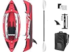 Cressi Namaka kayak Set 8'2'' - Kayak inflable de tres cámaras con asiento ajustable,...