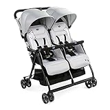 Chicco OHlalà - Cochecito doble doble doble de 0 meses a 15 kg, cochecito ligero...