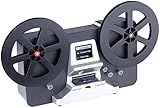 Somikon Escáner de película: Escáner y digitalizador de peliculas HD-XL para Rollos...