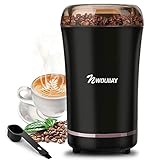 NWOUIIAY Molinillo de Café Eléctrico 300W Molinillos de Especias Semillas Frutos Secos...