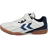 hummel Root Elite JR VC, Zapatillas de Balonmano, Blanco, 32 EU