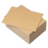 30 planchas de Cartón Corrugado A4 (210 x 297 mm), Laminas de cartón ondulado rígido 4...