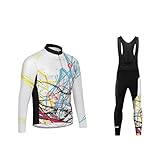 Future Sports UGLYFROG MTB Invierno Termo Maillot de Ciclismo Hombre Mangas Largas Ropa...