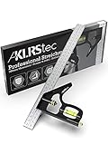 KLRStec® Escuadra de combinación profesional 300 mm | Escuadra de combinación universal...