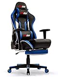 IntimaTe WM Heart Silla Gaming Ergonómica Silla Gamer con Reposapies Silla Racing para...