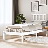 JUNZAI Estructura de Cama, Base Somier, Somier Cama, Base Cama, Marco De Cama, Madera...