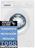 Sauber - Lavadora SERIE 1 7100-7 KG - programa Extra-Rapido 15 minutos - Entrega e...