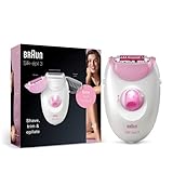Braun Silk-épil 3 3-270 Depiladora Eléctrica Mujer para Una Depilación Duradera,...