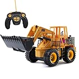 Top Race Control remoto RC Construcción Bulldozer Juguete Tractor Camión Cargador...
