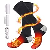 Calcetines térmicos para Hombres y Mujeres, GBOKYN Calcetines de calefacción mejorados,...
