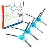 BAKUUM Pack 4 cepillos, escobillas, para Cecotec Conga Series 5090, 6090 y 7090 IA. Pack...