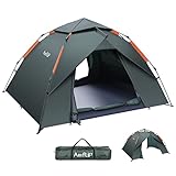 Amflip Tienda de Campaña Automática para 3 Hombre Personas, Tienda de Camping Carpa...