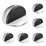 Owelth 6 Piezas Topes para Puertas, Tope Puertas Suelo de Acero Inoxidabl con Topes de...