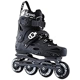 Patines de carreras profesionales en línea, unisex, para principiantes, para exteriores,...