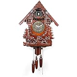 WYJRO Relojes De Cuco,Reloj De Pared,Reloj De Cuco Moderno Minimalista Decoración De...