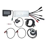 Akozon Kit de Controlador de Bicicleta Eléctrica de 25A y 750W, Conversión de Motor con...