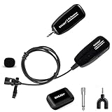 Micrófono inalámbrico de solapa de 2.4G para amplificador de voz, altavoz y grabadora de...