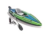 Intex 68305NP - Kayaks deportivos (Kayak inflable, 1 personas(s), 100 kg, PVC, 274 X 76 X...