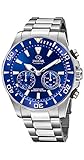 JAGUAR Reloj Modelo J888/1 de la colección Connected, Caja de 45,7 mm Azul con Correa de...