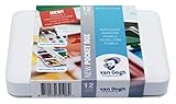 Van Gogh Caja de 12 acuarelas, Multicolor (Royal Talens 20HP8631)
