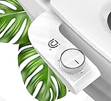 DUMALD- Bidet para WC - Bidet Portatil para wc No Eléctrico, Doble Boquilla. Inodoro con...