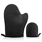 Molain 2 Manopla autobronceadora aplicador cara bronceadora manopla bronceadora con pulgar...