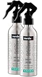 2x Hendlex Nano Hidratador de Plasticos de Coche y Moto, Gomas y piel / Salpicaderos. 3en1...