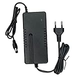 FONGKE Cargador de Patinete eléctrico, Adaptador de Corriente 42V 2A, Cargador CC...