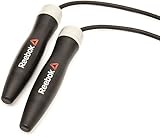 Reebok RSRP-16080 Comba para Salto, Unisex, Negro, Talla Única