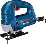 BOSCH 060158H000 - Sierra de calar GST 8000 E Professional. 710 W, Profundidad de corte...
