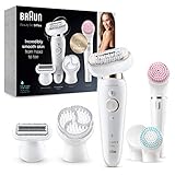 Braun Silk-épil 9 Flex Depiladora Mujer con Cabezal Flexible y Tecnología SensoSmart,...